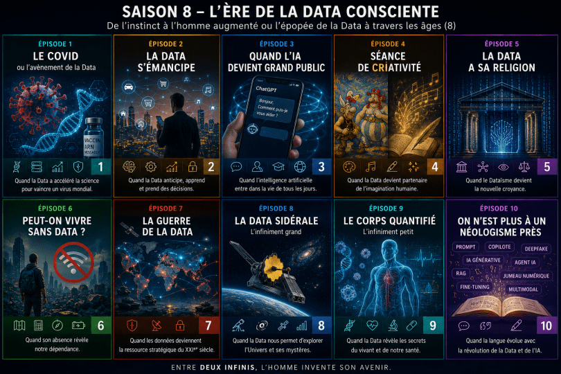 S8 – De l&rsquo;instinct à l&rsquo;homme augmenté ou l&rsquo;épopée de la Data à travers les&nbsp;âges